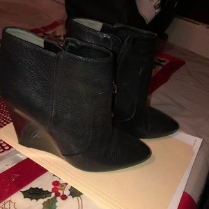 Tory Burch wedge ankle boots